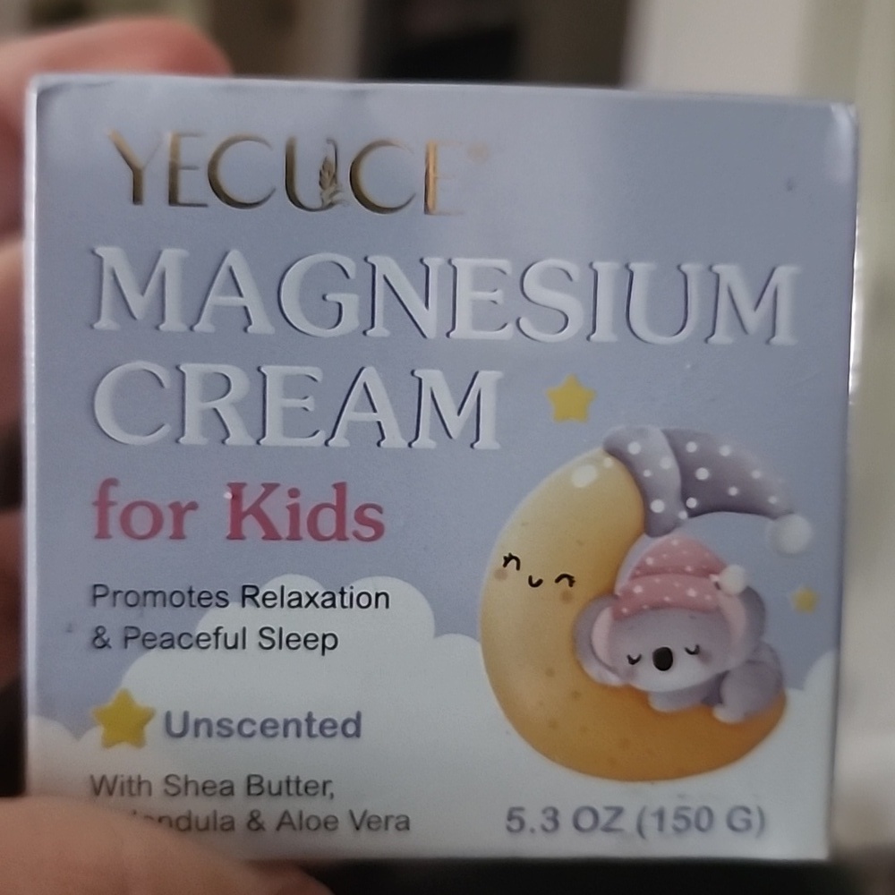 Children's Magnesium Lotion for Sleep, Promotes Relaxation & Peaceful Sleep with